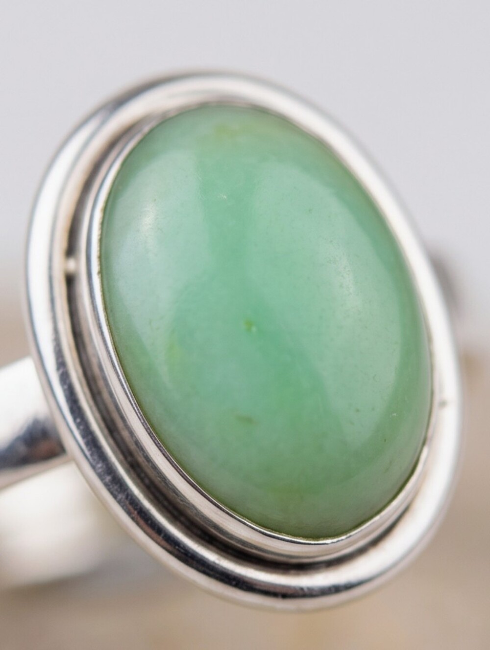 Paloma Turquoise/Variscite Ring Set In Adjustable 925 Sterling Silver - Picture 6 of 12